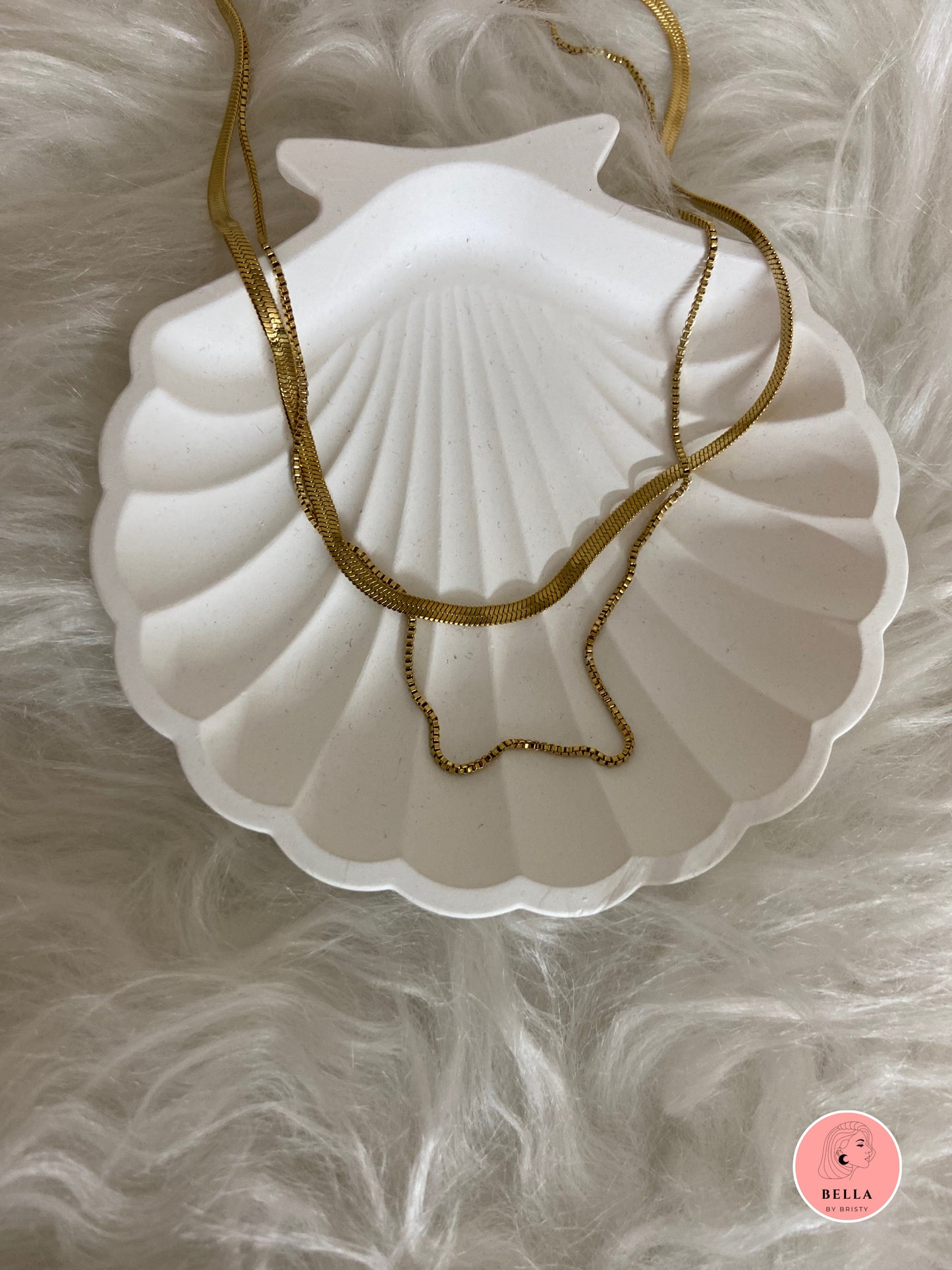 Double Layer Snake Necklace