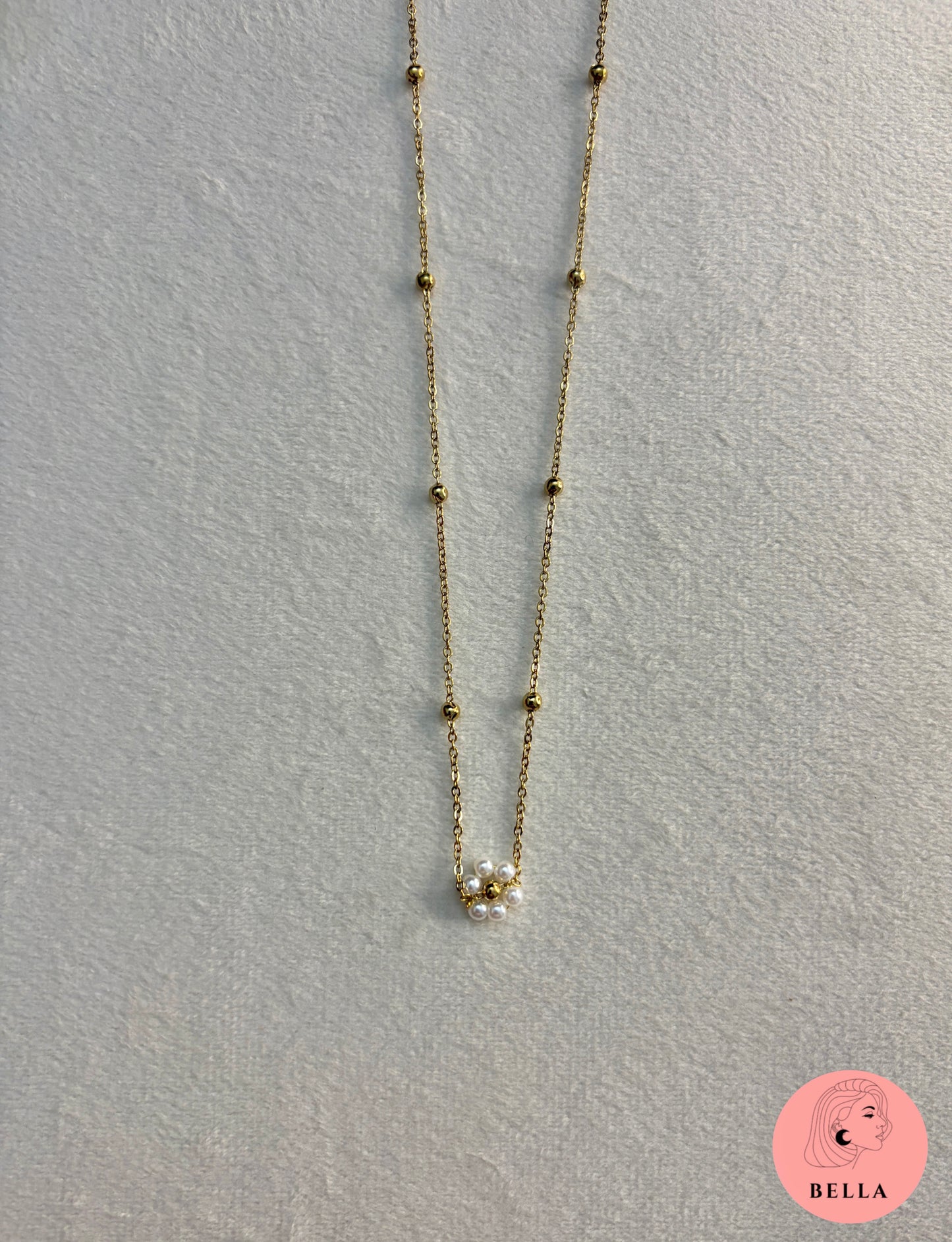 Pearl Flower Necklace