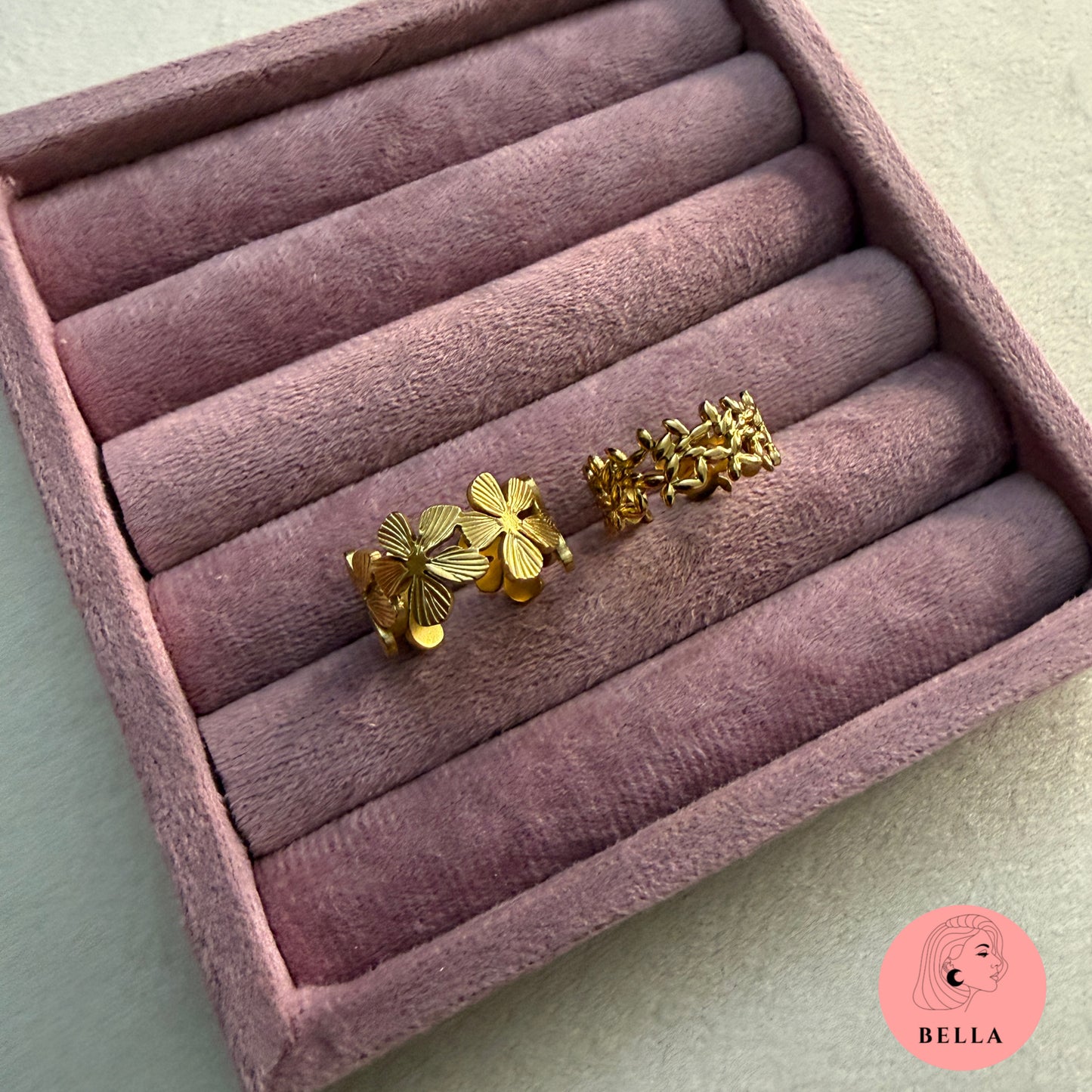 Flower Ringset
