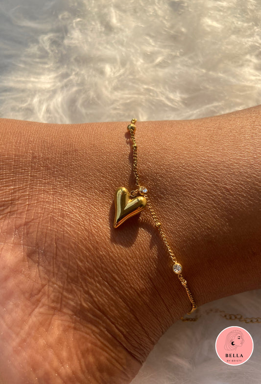 Heart Anklet