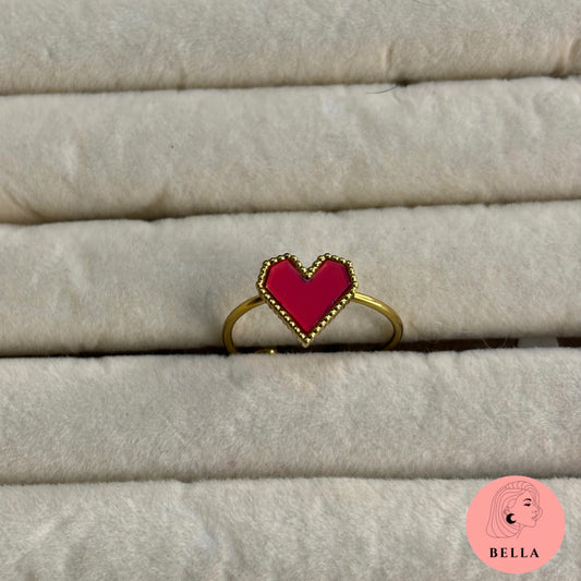 Red Heart Ring