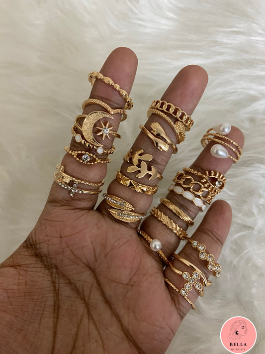 23 piece Ringset