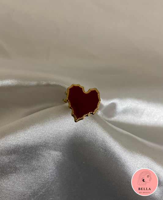 Red Heart Ring