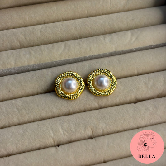 Pearl Stud Earrings