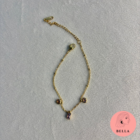 Pink Charm Bracelet