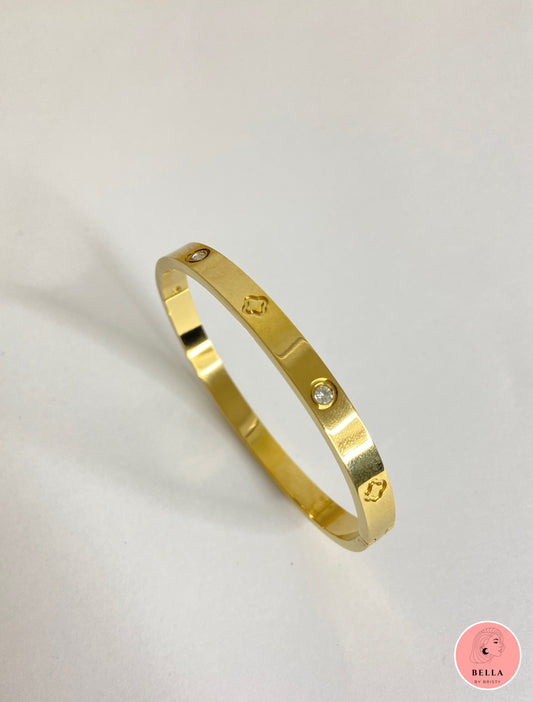 Clover Cuff Bracelet