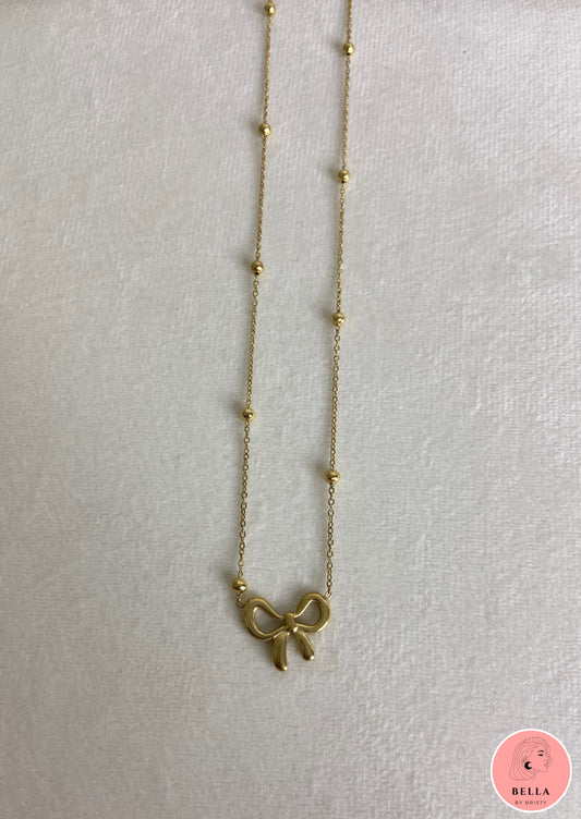 Bow Necklace