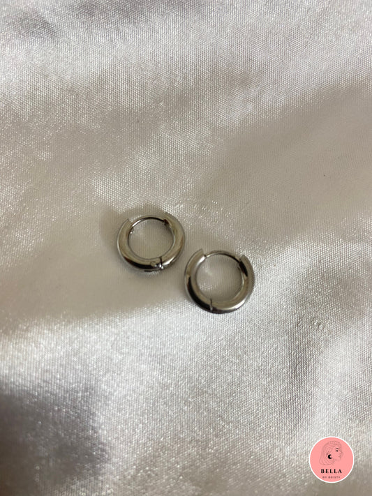 Small Hoops - Silver