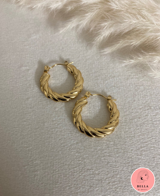 Twist Hoops- Small