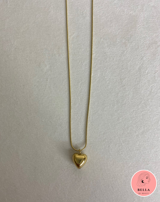 Minimal Heart Necklace