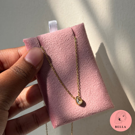 Waterdrop Stone Necklace