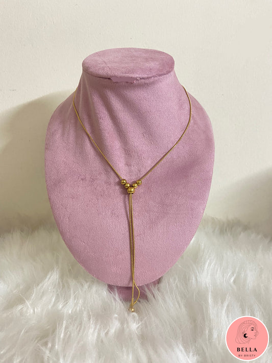 Ball style Long Necklace