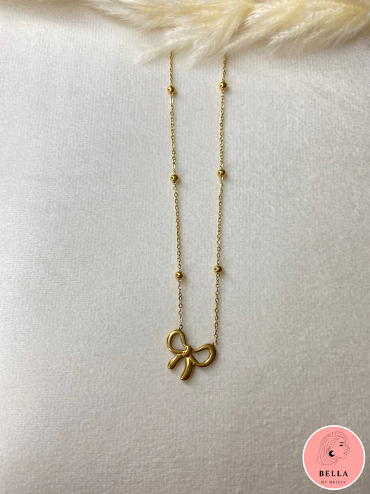 Bow Necklace