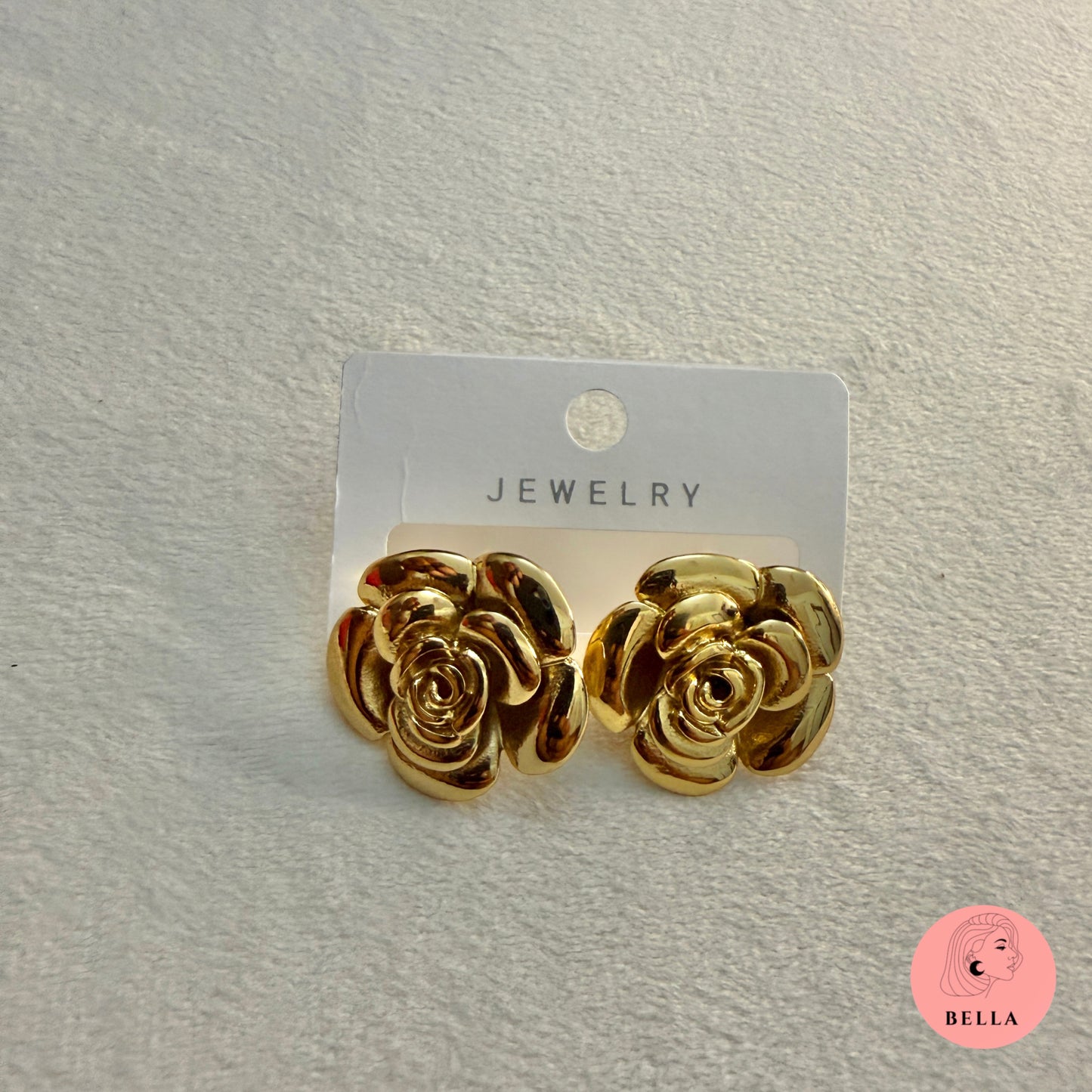 Rose Stud Earrings