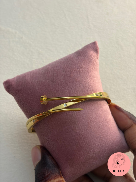 Aurora Nail Cuff Bracelet